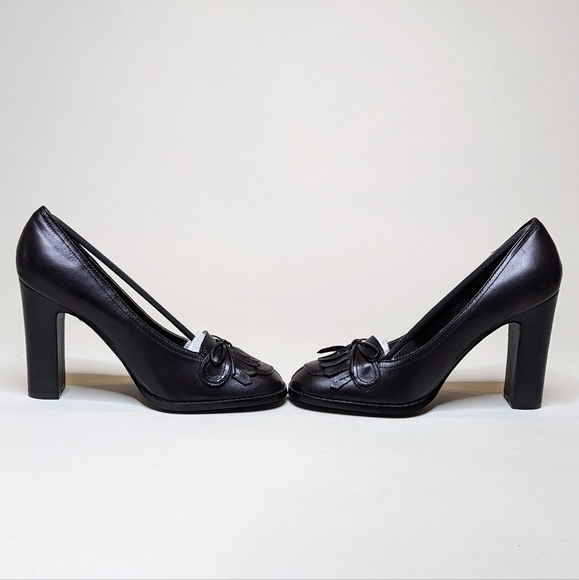Chinese Laundry Courtney Women Leather Pumps Heels Shoes Black NIB NEW Size 9M - Picture 6 of 9